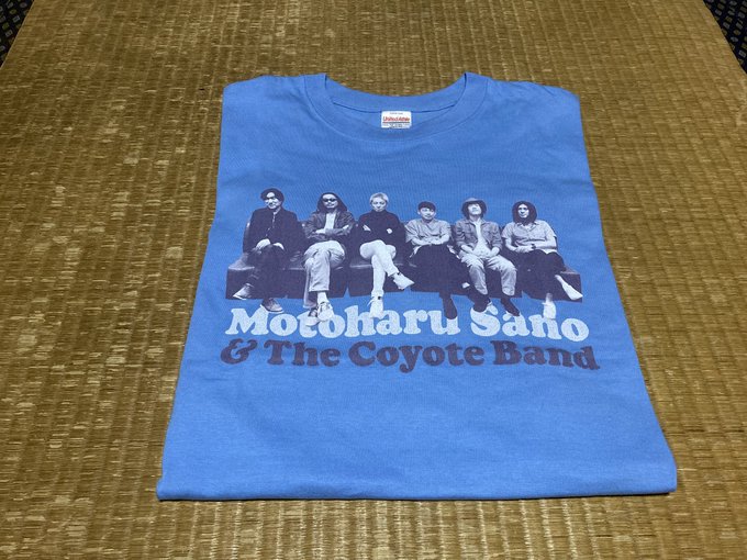 佐野元春 THE COYOTE BAND THE WORLD Tee THE COYOTE BAND TEE - MWS ストア